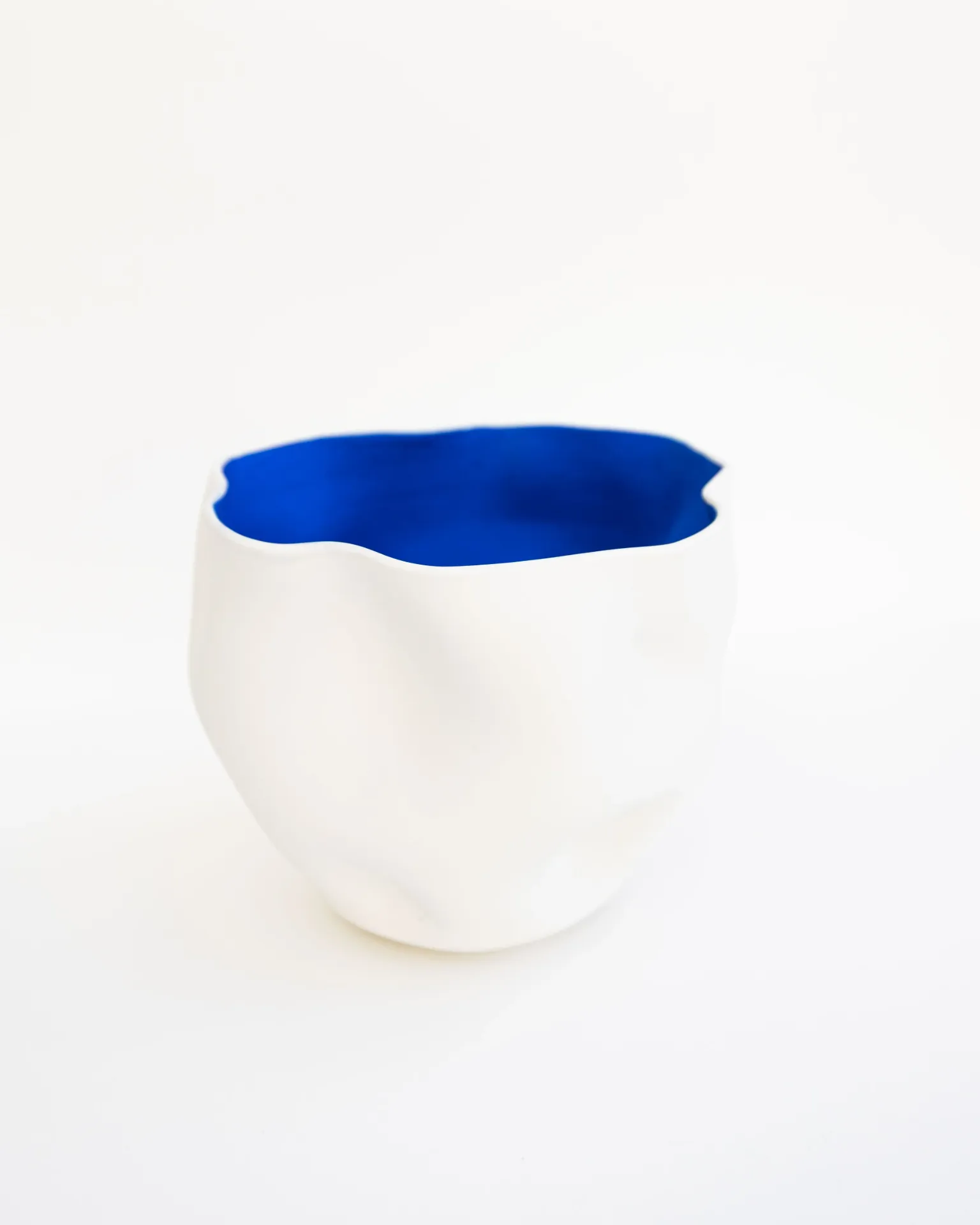 Porcelain blue inside