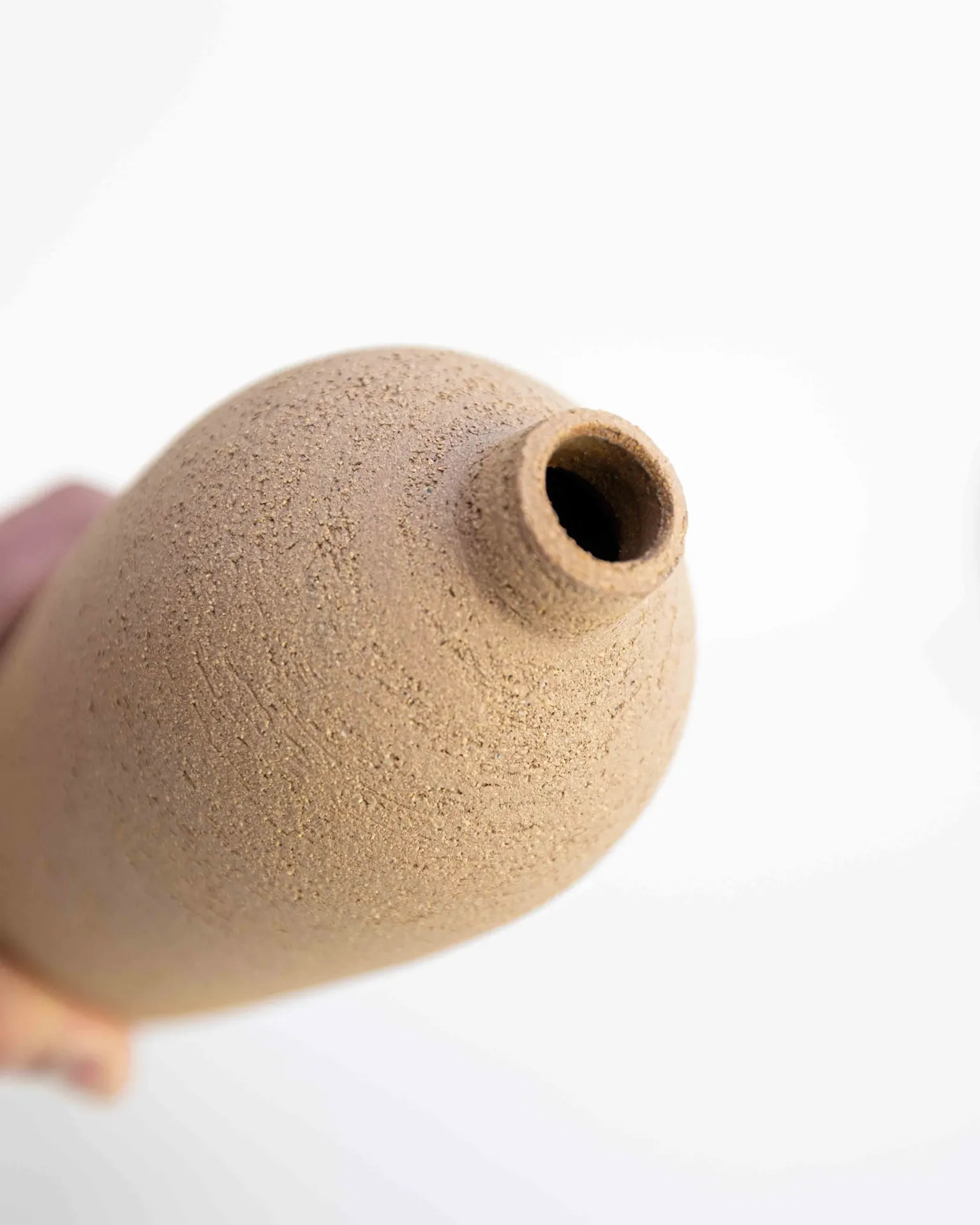 Long beige chamotté
