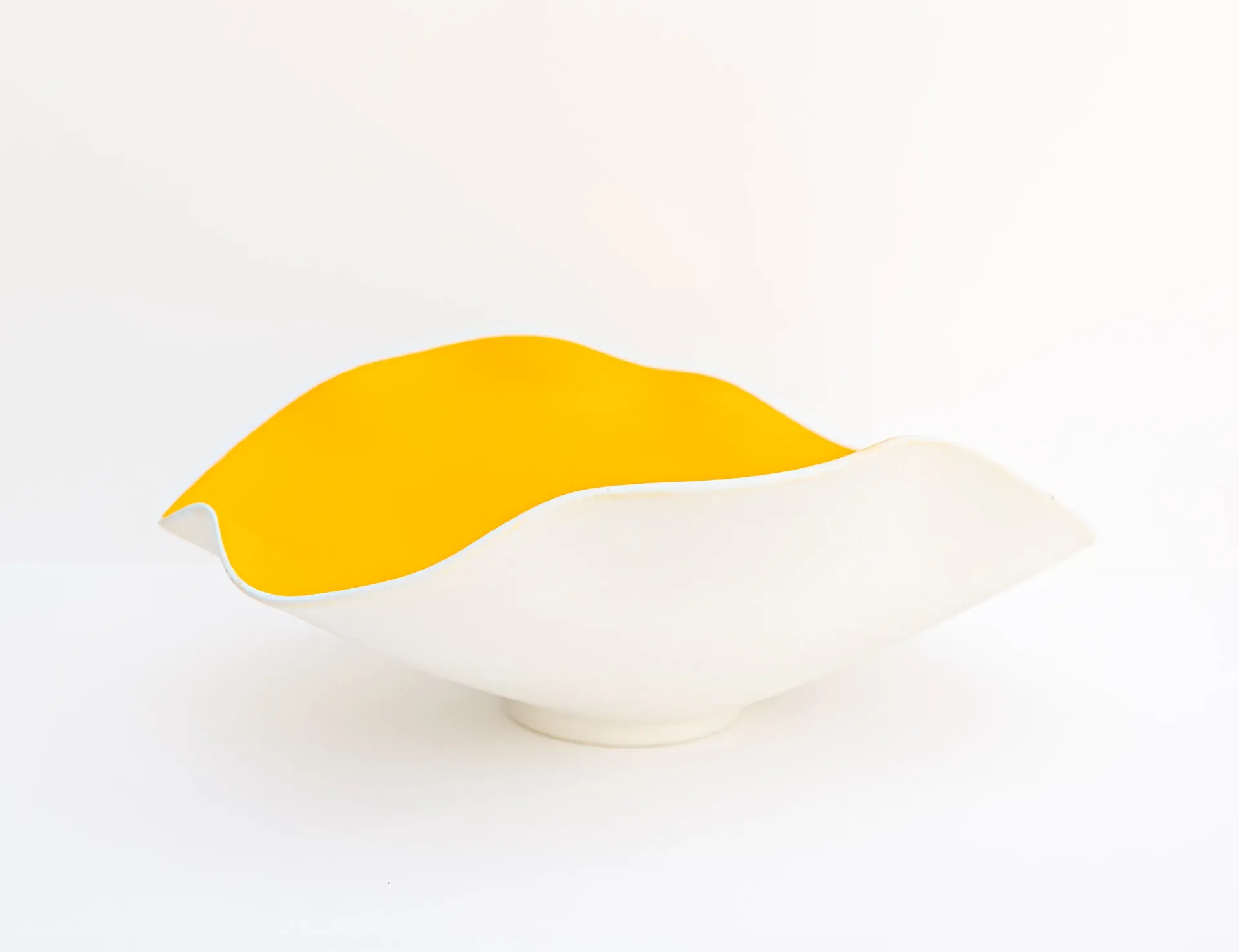 Porcelain orange inside